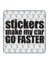 Autocollant stickers make my car go faster