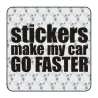 STICKERS MAKE MY CAR GO FASTER Aufkleber