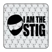 Pegatina de vinilo I M THE STIG 2