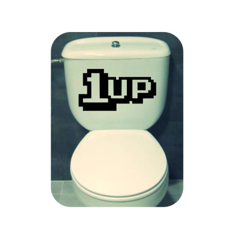 Sticker 1UP