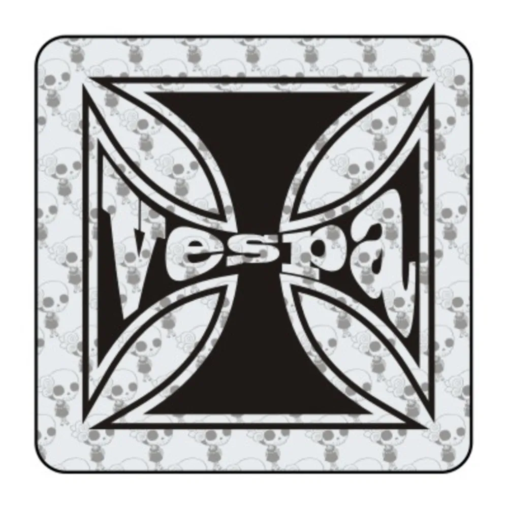 Pegatina CRUZ DE MALTA VESPA.