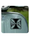 Autocollant cruz de malta vespa