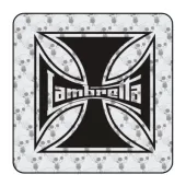 Autocollant cruz de malta lambretta 2