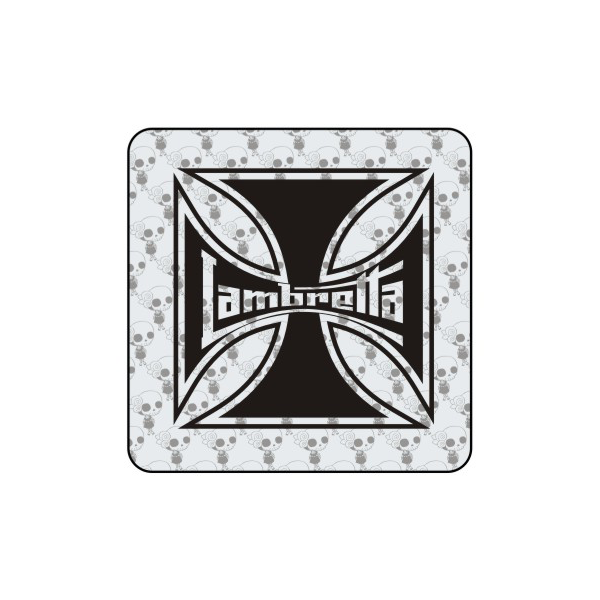 Sticker cruz de malta lambretta