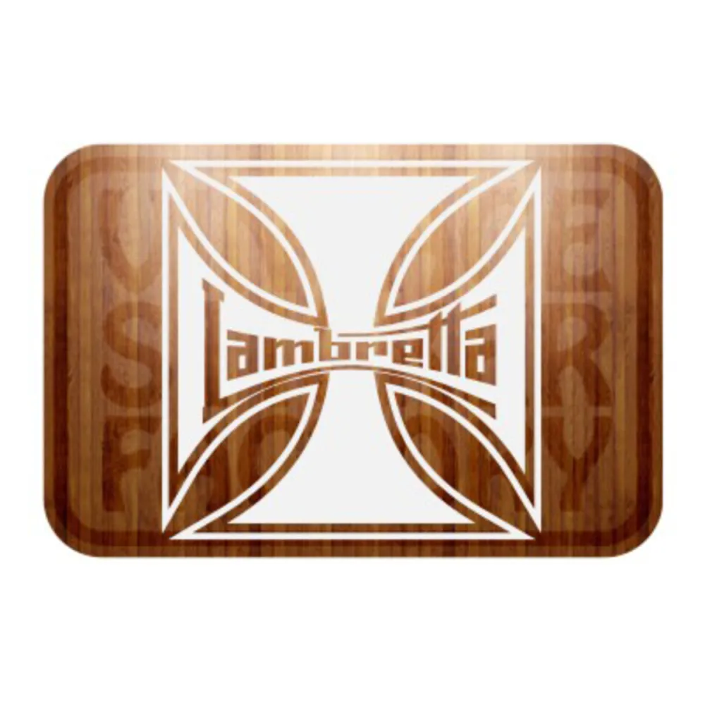 Autocollant cruz de malta lambretta