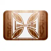 Autocollant cruz de malta lambretta