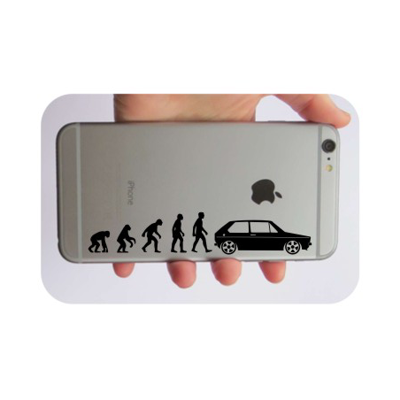 Sticker evolucion golf mk1