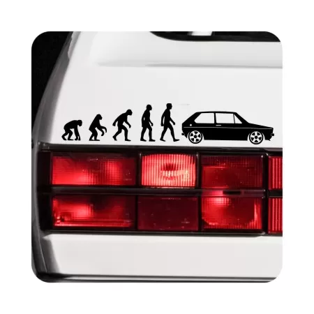 Sticker evolucion golf mk1