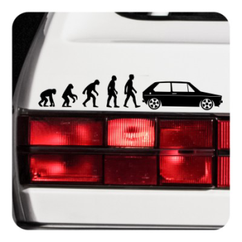 Sticker evolucion golf mk1