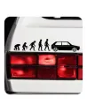 Sticker evolucion golf mk1