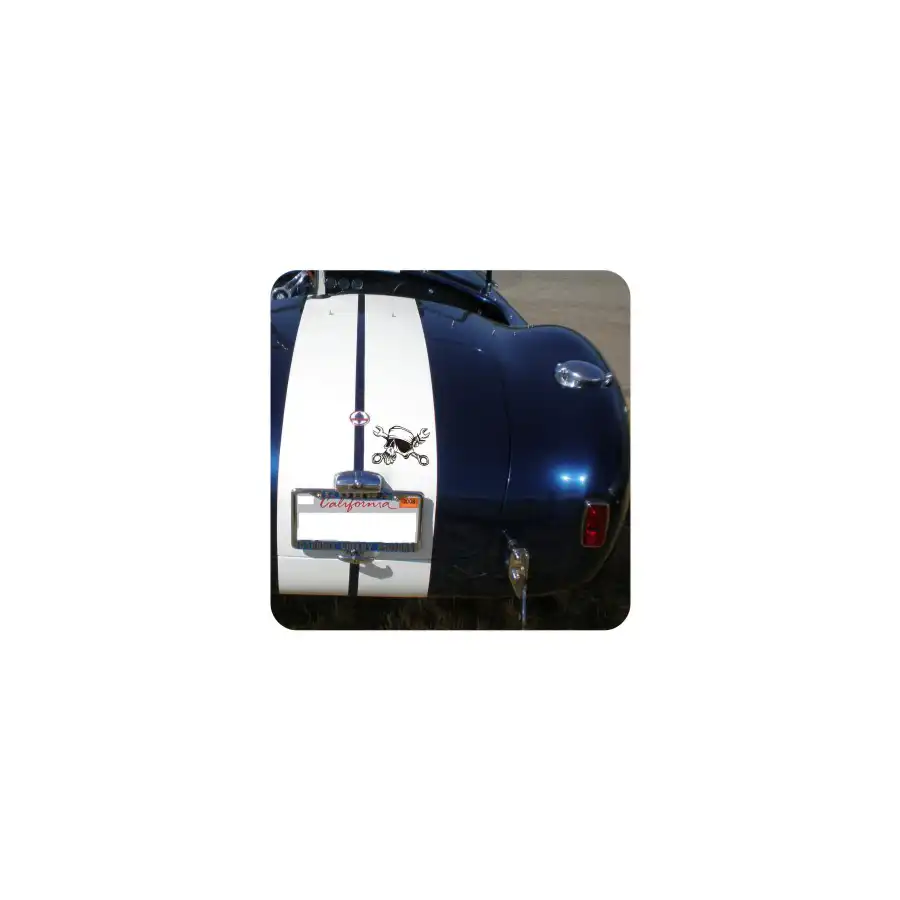 Sticker Calavera mecanico