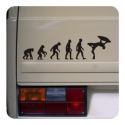 Sticker evolucion bodyboard