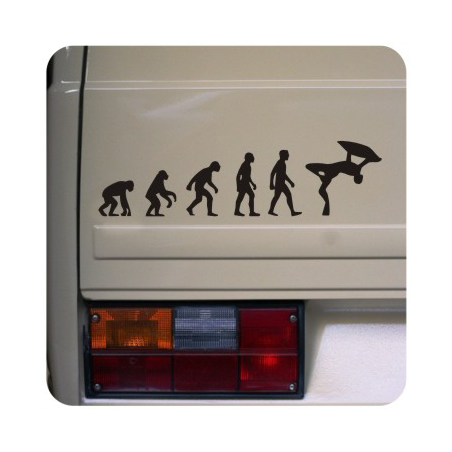 Autocollant evolucion bodyboard