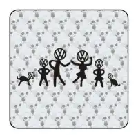 Sticker vw family 2