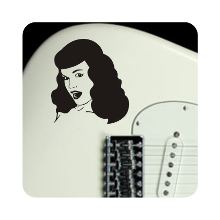 Sticker Betty Page