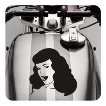 Sticker Betty Page