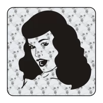 Sticker Betty Page