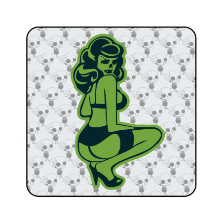 PIN UP ZOMBIE Aufkleber