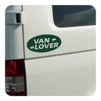 Pegatina VAN LOVER. Pegatinas para Camper y Autocaravana