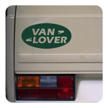 Pegatina VAN LOVER. Pegatinas para Camper y Autocaravana