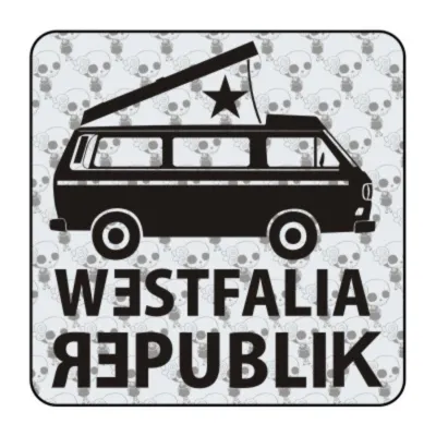 Autocollant westfalia republik 2