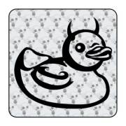 Sticker demon duck