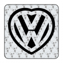 Pegatina CORAZON VW. Pegatinas para Camper y Autocaravana