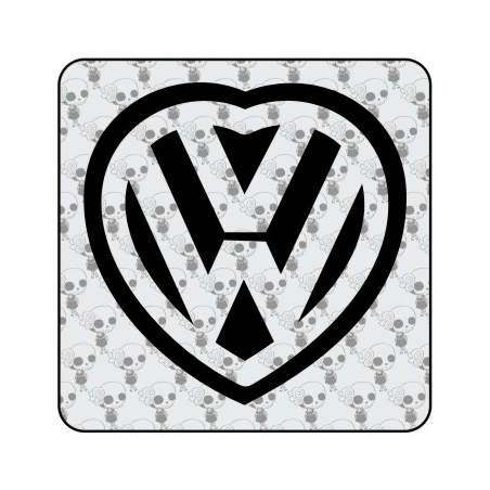 Pegatina CORAZON VW. Pegatinas para Camper y Autocaravana