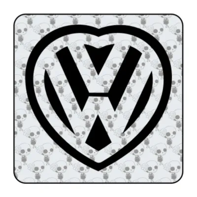 Autocollant Corazon VW 2