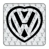 Pegatina CORAZON VW. Pegatinas para Camper y Autocaravana