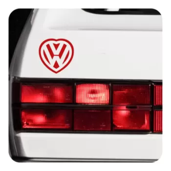 Sticker Corazon VW