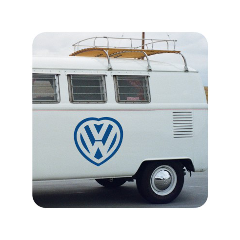 Pegatina CORAZON VW. Pegatinas para Camper y Autocaravana