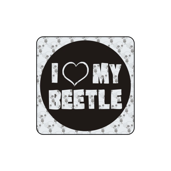 Sticker I love my beetle