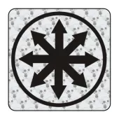CHAOS Aufkleber 2