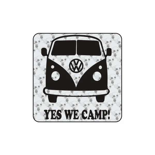 Sticker yes we camp