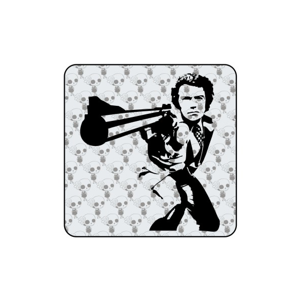 Pegatina DIRTY HARRY. Pegatinas freaks, pegatinas frikis.