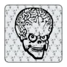 Sticker mars attacks