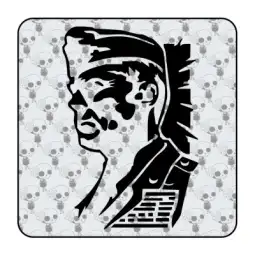 Sticker sargento de hierro 2