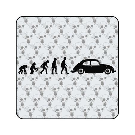 Autocollant evolucion beetle