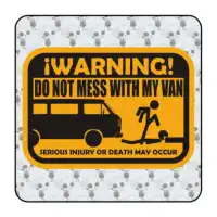 DON T MESS WITH MY VAN Aufkleber 2