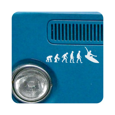 Autocollant evolucion surf