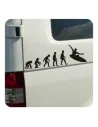 EVOLUCION SURF Aufkleber
