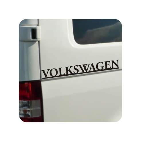 Aufkleber Volkswagen