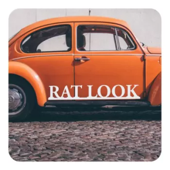 Autocollant rat look