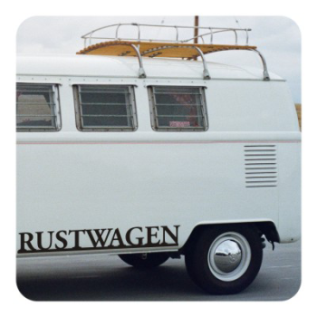 Autocollant rustwagen