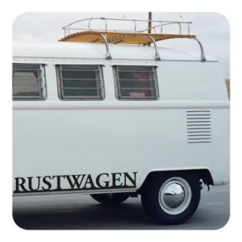 Pegatina RUSTWAGEN. Pegatinas para tu volkswgen