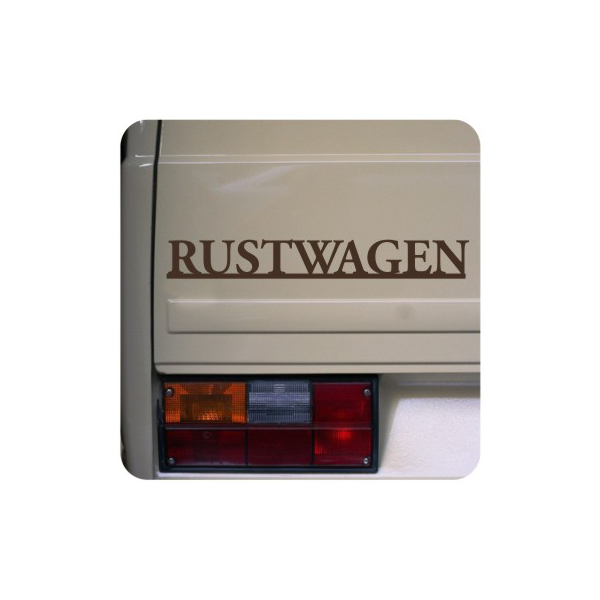 Aufkleber rustwagen