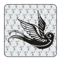 Pegatina de vinilo GOLONDRINA OLD SCHOOL 2