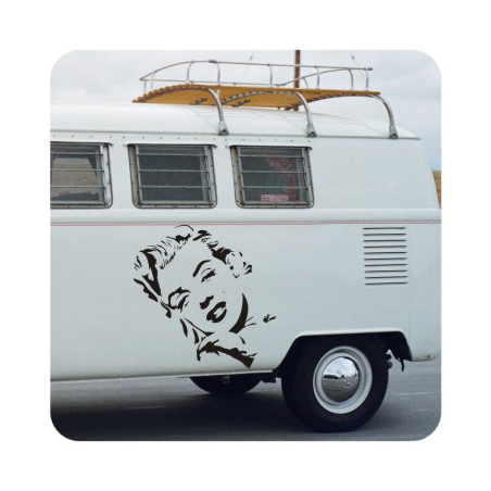 Autocollant marylin