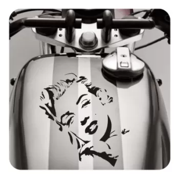 Autocollant marylin